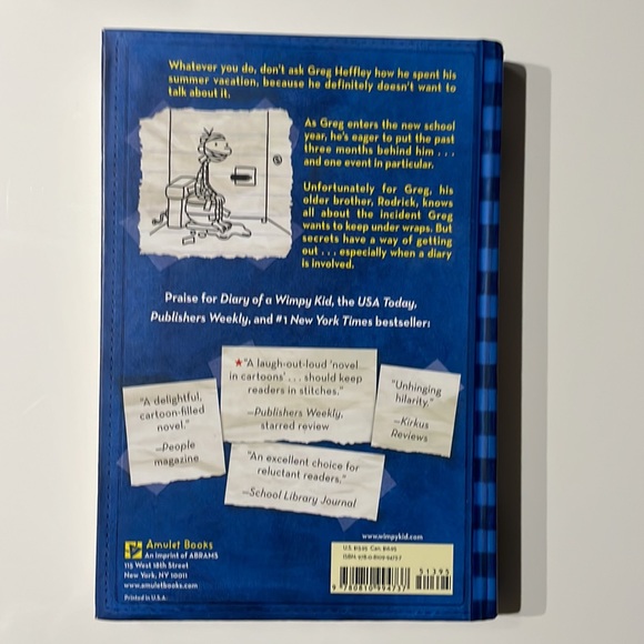 Diary of a Wimpy Kid Hardback Book- Rodrick Rules - Picture 3 of 5